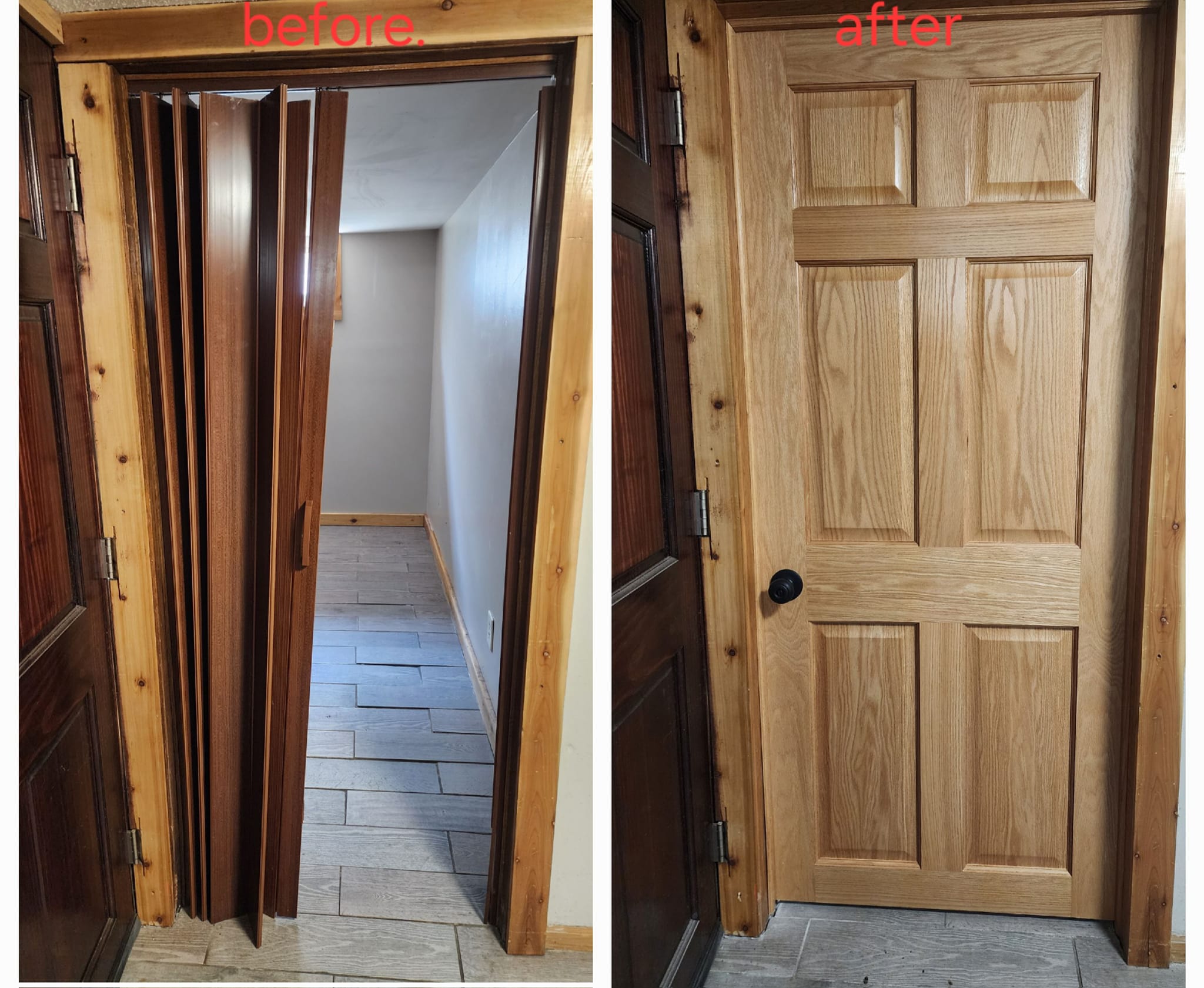 Door installation 2